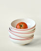 Bowl, NVBistro, Red, White
