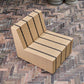 Loungesessel, HDJass, Natur, Schwarz