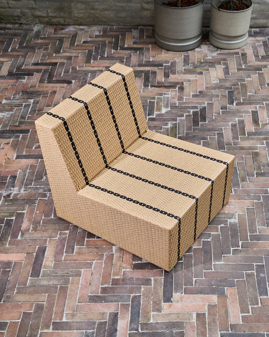 Lounge chair, HDJass, Nature, Black