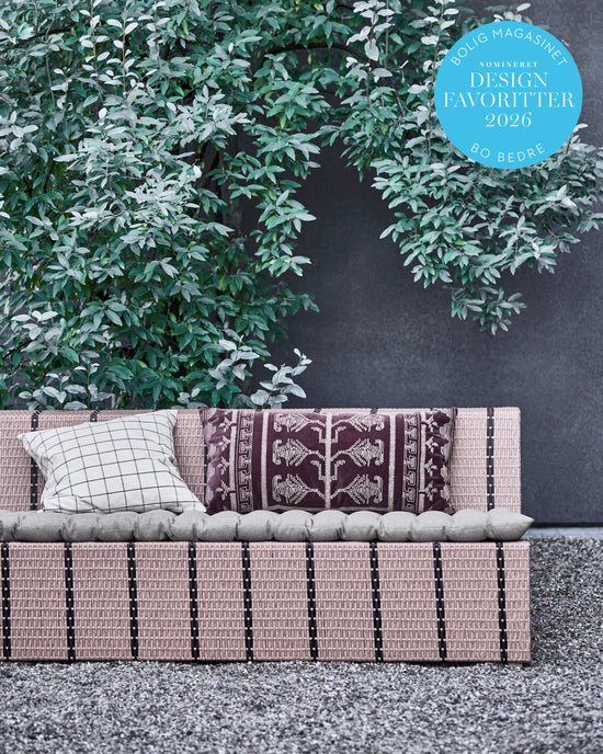 Loungesofa, HDJass, Natur, Sort