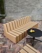 Lounge sofa, HDJass, Nature, Black