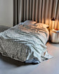 Bed throw, HDMori, Off-white, Khaki