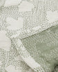 Bed throw, HDMori, Off-white, Khaki
