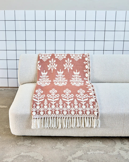 Throw, HDMazzo, Terracotta