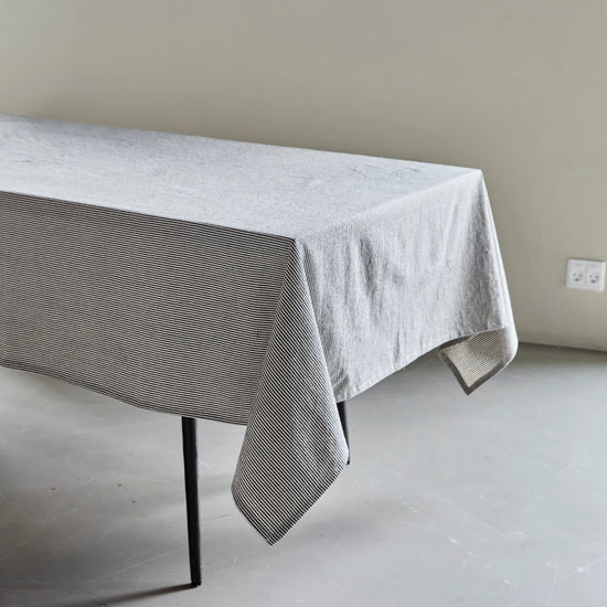 Tischdecke, HDBlock, Sand, Schwarz