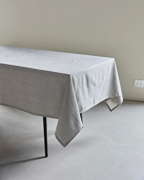 Tischdecke, HDBlock, Sand, Schwarz
