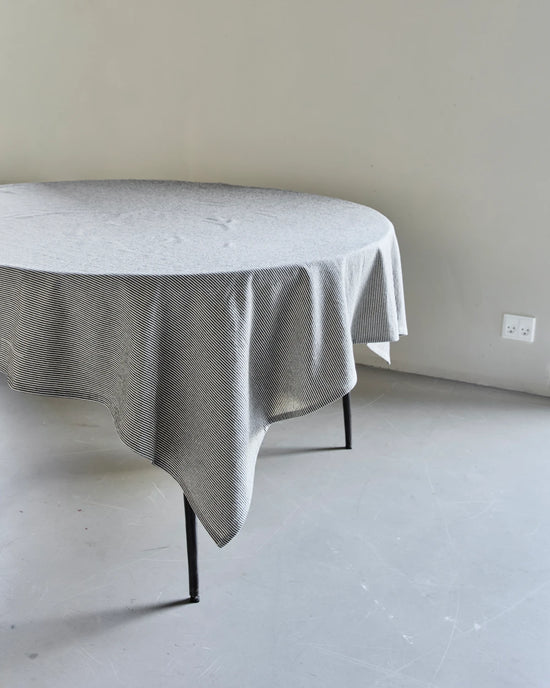 Tischdecke, HDBlock, Sand, Schwarz