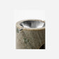 Oil burner, MKMarble, Beige, Silver finish