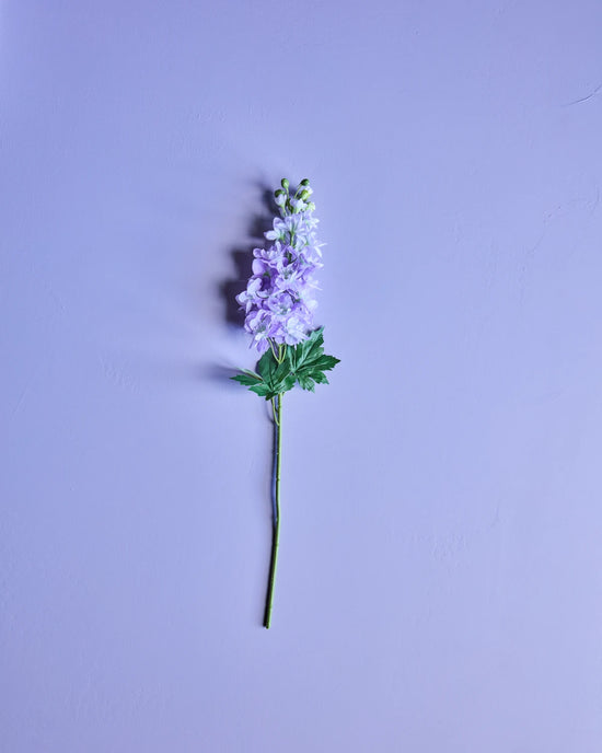 Artificial flower, HDDelphinium, Purple