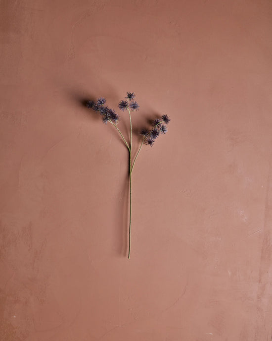 Artificial flower, HDUrchin spray, Burgundy