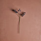Artificial flower, HDUrchin spray, Burgundy