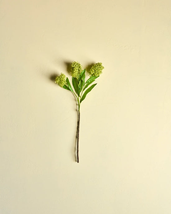 Artificial flower, HDSkimmia, Green