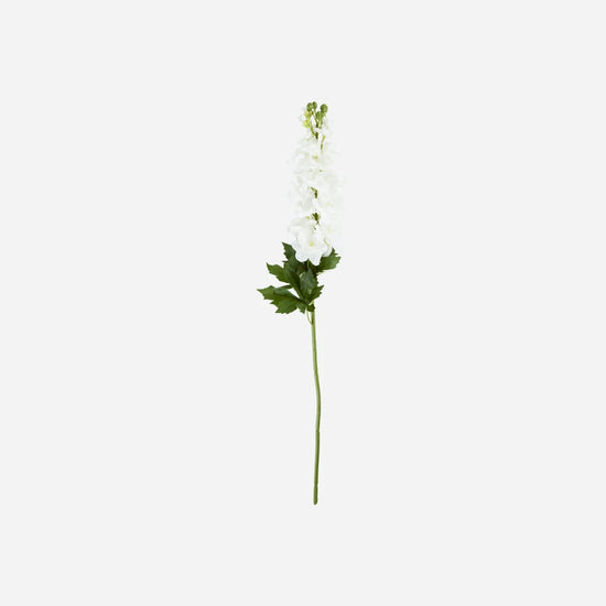 Artificial flower, HDDelphinium, White