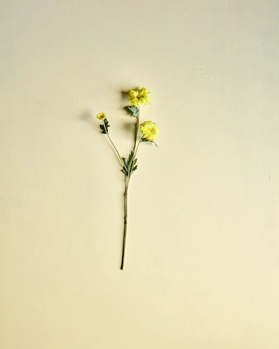 Artificial flower, HDGerbera, Gelb