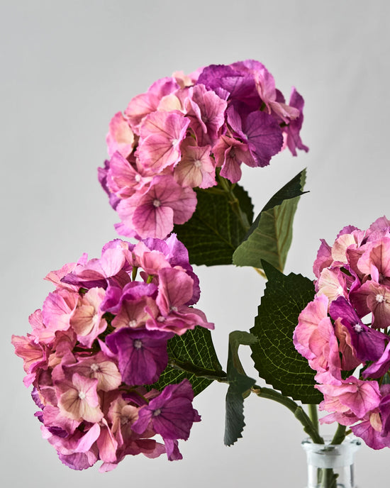 Artificial flower, HDHydrangea, Lyserød
