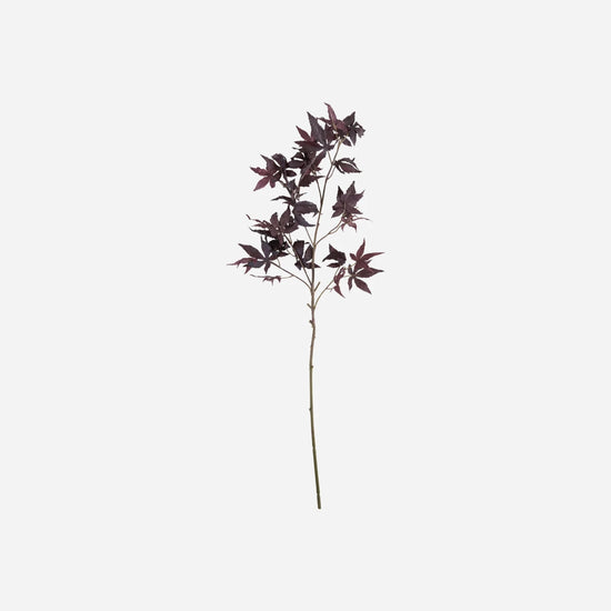 Artificial branch, HDMaple, Burgundy