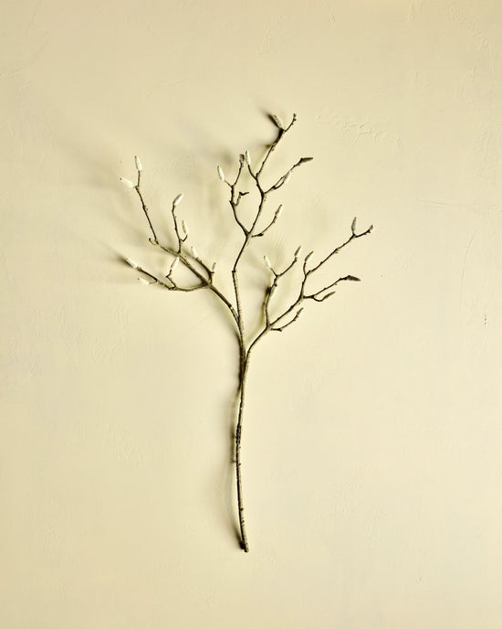 Artificial branch, HDMagnolia, Weiß