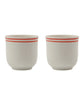 Mug, NVBistro, Red, White
