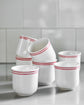 Mug, NVBistro, Red, White