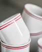Mug, NVBistro, Red, White