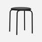 Stool, HDPova, Black
