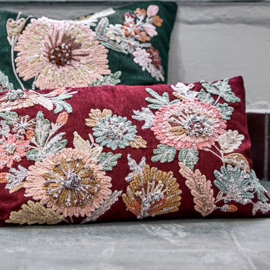 Cushion cover, HDNica, Red, Rose
