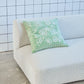 Cushion cover, HDMano, Mint green, Off-white