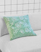 Cushion cover, HDMano, Mint green, Off-white