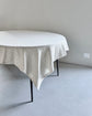 Tischdecke, HDClip, Weiß, Grau