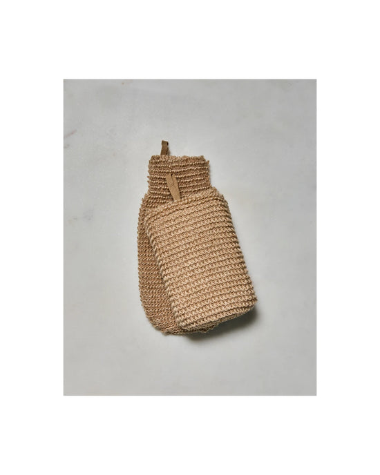 Sponge and exfoliating glove, MKJute, Nature