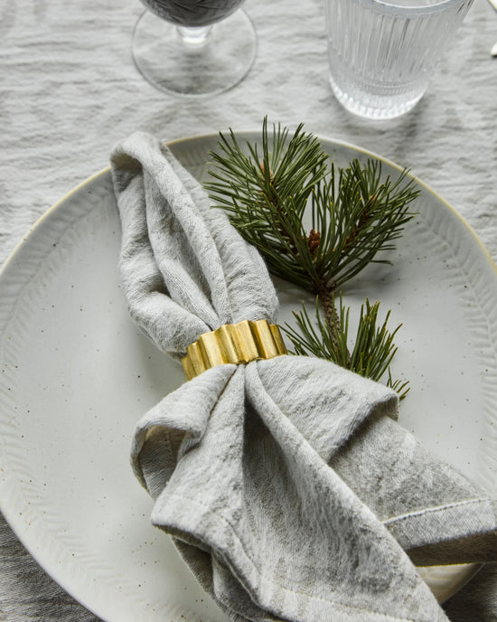 Napkin rings, HDNello, Gold finish