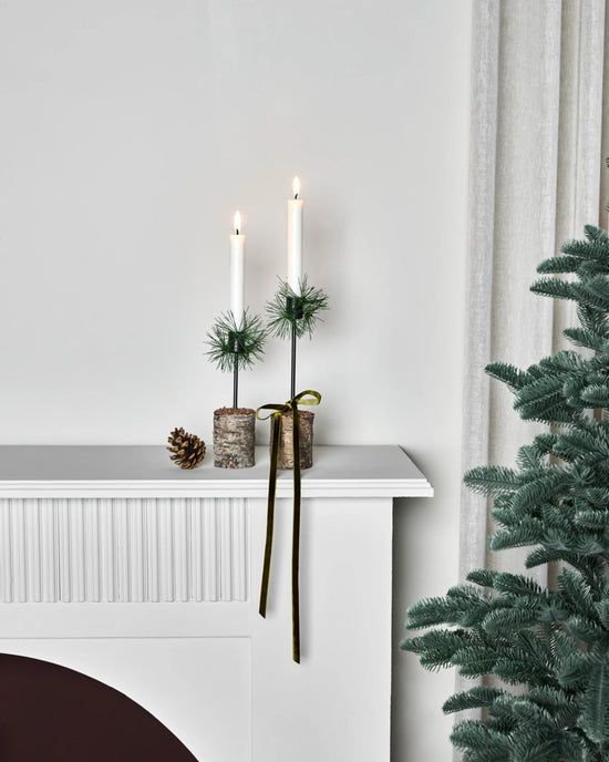 Candle holder, HDKings, Black, Brown