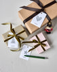 Geschenkanhänger, HDGlitr, Weiß, Silber