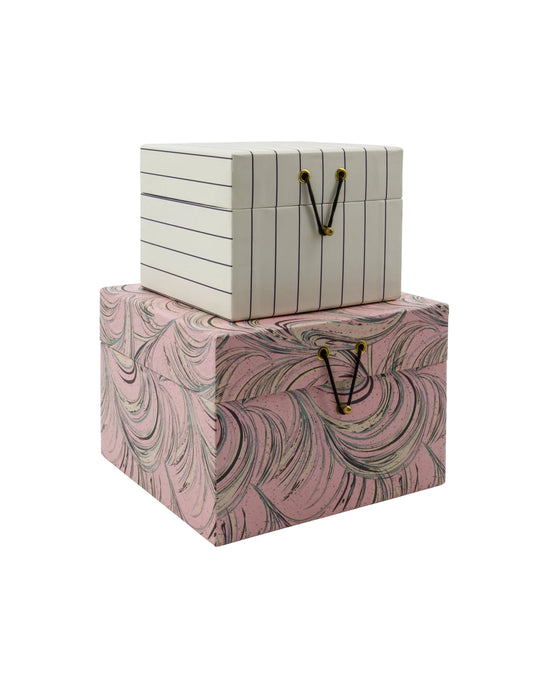 Storage boxes, HDkeep, Sand, Pink