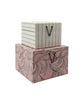 Storage boxes, HDkeep, Sand, Pink