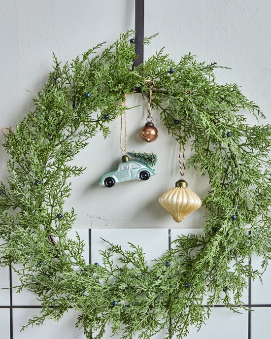 Weihnachtsschmuck, HDCar, Hellblau