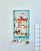 Adventskalender, HDHorse, Grün, Braun, Rot gebrannt