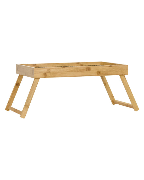 Tablett-Tisch, HDTray, Schwarz, Natur