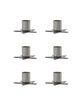 Candle holder, HDStage, Silver finish