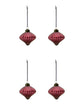 Christmas ornament, HDSpin, Dusty red