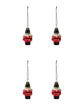 Christmas ornament, HDTino, Red