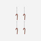 Christmas ornament, HDStick, Dusty red