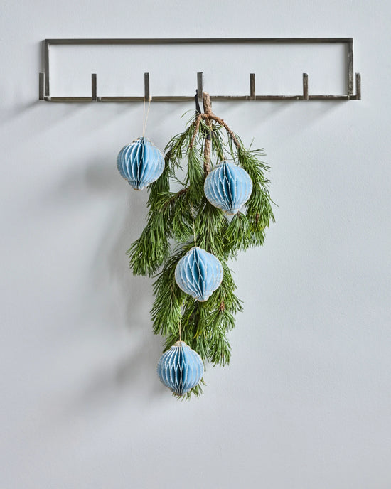Weihnachtsschmuck, HDAlsta, Hellblau