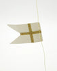 Garland, HDFlags, White, Champagne