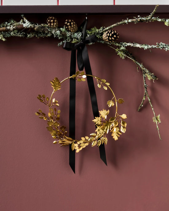 Wreath, HDMix, Antique gold