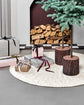 Weihnachtsteppich, HDGift, Off-White