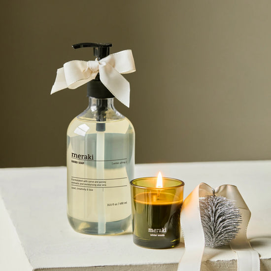 Gift boxCH, Winter Whisp Hand Soap & Winter Woods Candle, 490|60 ml|g