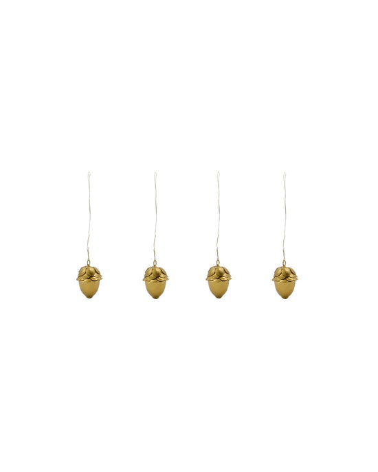 Christmas ornament, HDAcorn, Gold