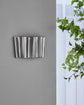 Wall lamp, HDFlola, Brushed silver finish