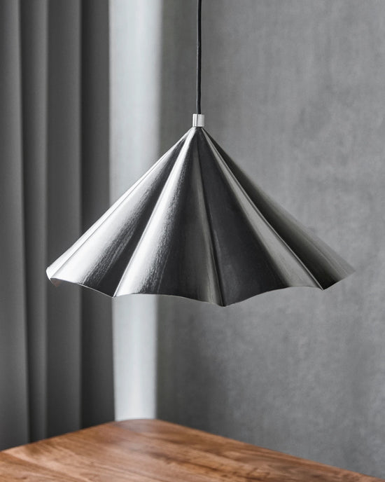 Lamp, HDFlola, Brushed silver finish